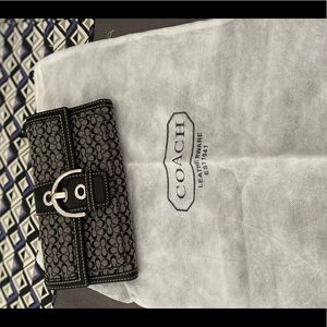 Black Coach Wallet